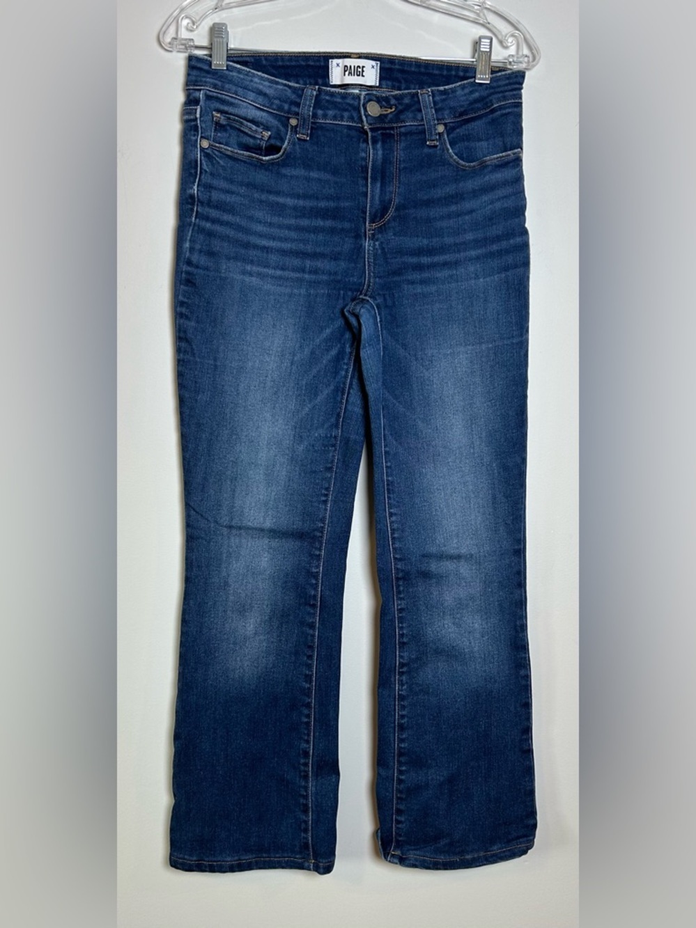 PAIGE Skyline bootcut jeans size 28 Molly wash mid rise stretch denim